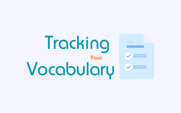 Tracking your new daily vocabulary